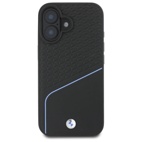 BMW Sign odinis MagSafe dėklas iPhone 16 – juodas