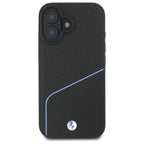 BMW Sign odinis MagSafe dėklas iPhone 16 – juodas
