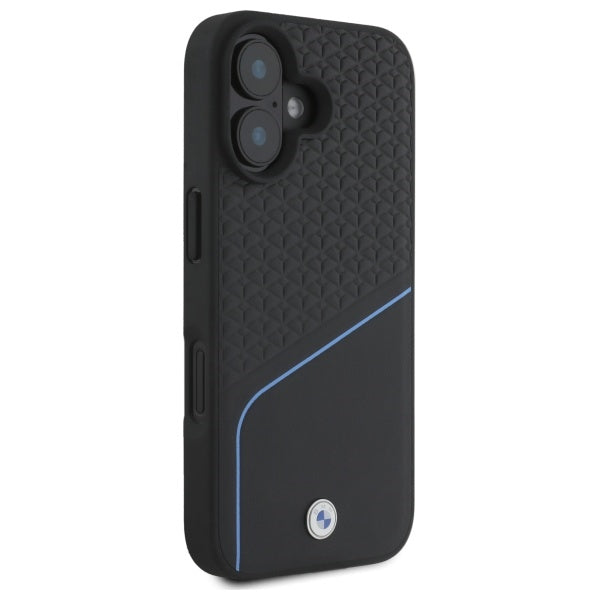 BMW Sign odinis MagSafe dėklas iPhone 16 – juodas