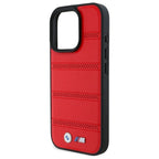 BMW M MagSafe dėklas iPhone 16 Pro Max – raudonas