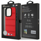 BMW M MagSafe dėklas iPhone 16 Pro Max – raudonas