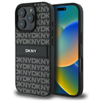 DKNY dėklas iPhone 16 Pro Max – juodas