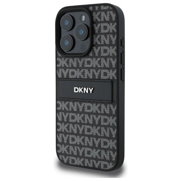 DKNY dėklas iPhone 16 Pro Max – juodas