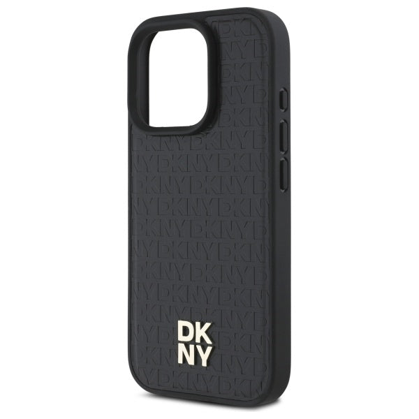 DKNY MagSafe dėklas iPhone 16 Pro – juodas