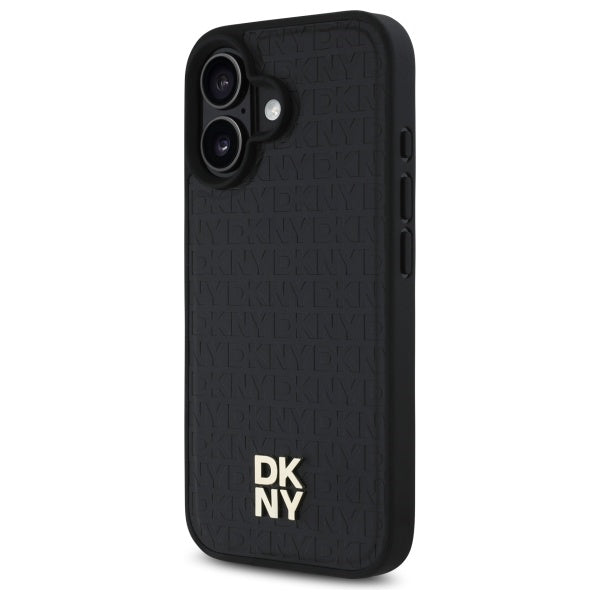 DKNY MagSafe dėklas iPhone 16 – juodas