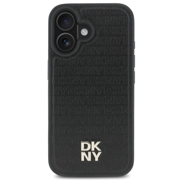 DKNY MagSafe dėklas iPhone 16 – juodas