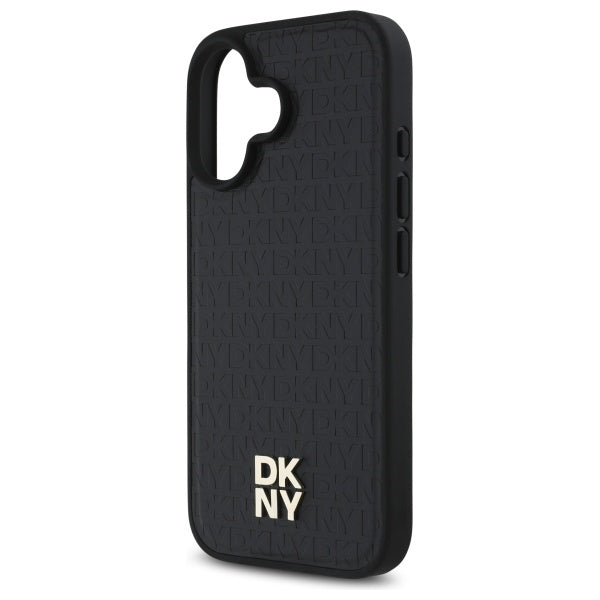 DKNY MagSafe dėklas iPhone 16 – juodas