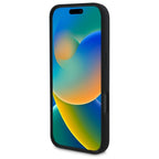 DKNY silikoninis MagSafe dėklas iPhone 16 – juodas
