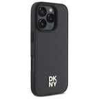 DKNY MagSafe dėklas iPhone 16 Pro Max – juodas