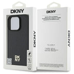 DKNY MagSafe dėklas iPhone 16 Pro Max – juodas