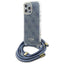 Guess 4G Crossbody dėklas iPhone 16 Pro – mėlynas -- iPhone 16 Pro