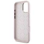 Guess silikoninis dėklas iPhone 16 Plus – rožinis