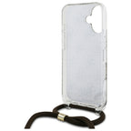 Guess Crossbody dėklas iPhone 16 – rudas