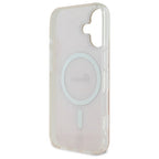Guess IML 4G MagSafe dėklas iPhone 16 Plus – rožinis