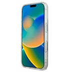 Guess MagSafe dėklas iPhone 16 Plus – rudas