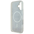 Guess MagSafe dėklas iPhone 16 Plus – rudas