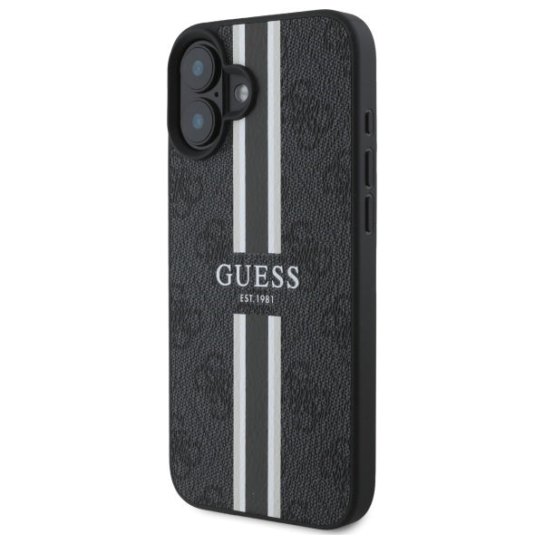Guess MagSafe dėklas iPhone 16 – juodas