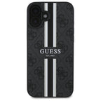 Guess MagSafe dėklas iPhone 16 – juodas
