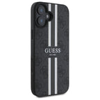 Guess MagSafe dėklas iPhone 16 – juodas