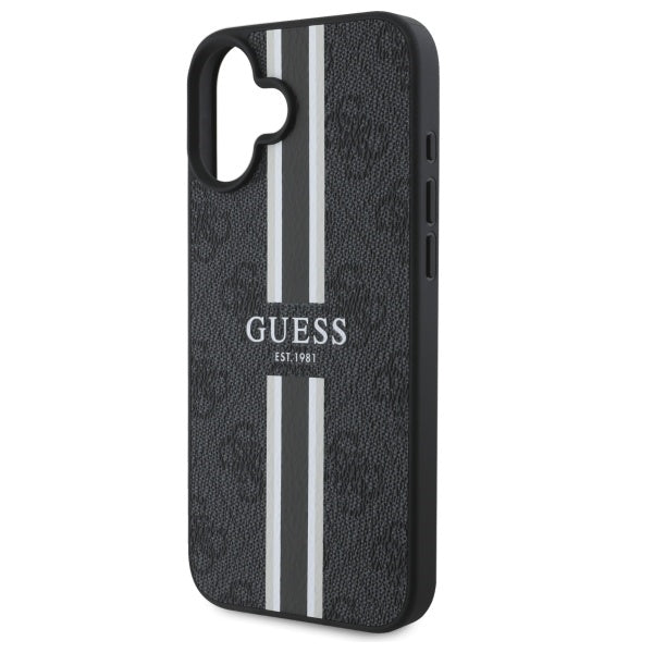 Guess MagSafe dėklas iPhone 16 – juodas