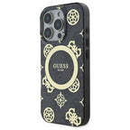 Guess MagSafe dėklas iPhone 16 Pro Max – juodas