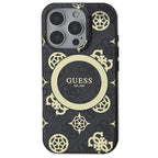 Guess MagSafe dėklas iPhone 16 Pro Max – juodas