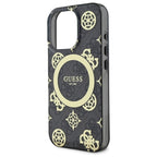 Guess MagSafe dėklas iPhone 16 Pro Max – juodas