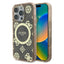 Guess MagSafe dėklas iPhone 16 Pro Max – rudas