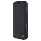 Mercedes-Benz odinis dėklas iPhone 16 – juodas