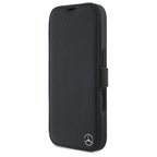 Mercedes-Benz odinis dėklas iPhone 16 – juodas