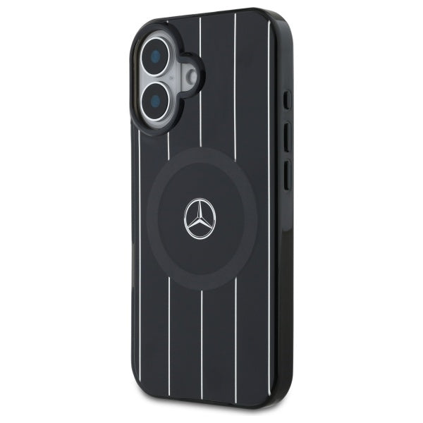 Mercedes-Benz MagSafe dėklas iPhone 16 – juodas