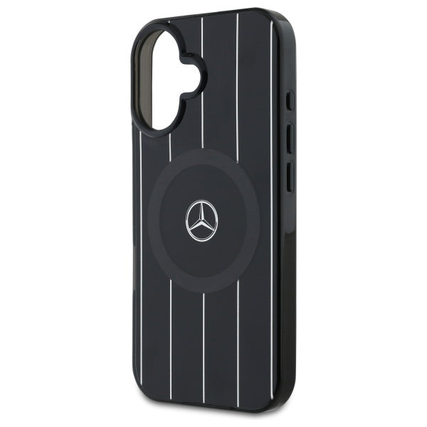 Mercedes-Benz MagSafe dėklas iPhone 16 – juodas