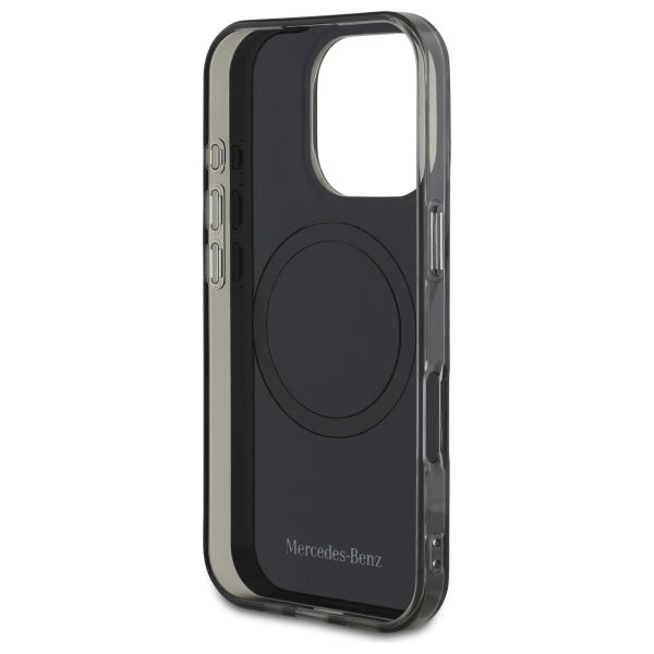 Mercedes MagSafe dėklas iPhone 16 Pro Max – sidabrinis -- iPhone 16 Pro Max