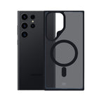 3mk Smoke MagCase su MagSafe, skirta Samsung Galaxy S23 Ultra – pusiau skaidrus