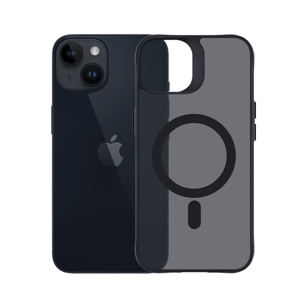 3mk Smoke MagCase su MagSafe, skirtas iPhone 13/14 - pusiau permatomas