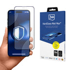Grūdintas stiklas 3mk HardGlass Matt Max, skirtas iPhone 15 Pro