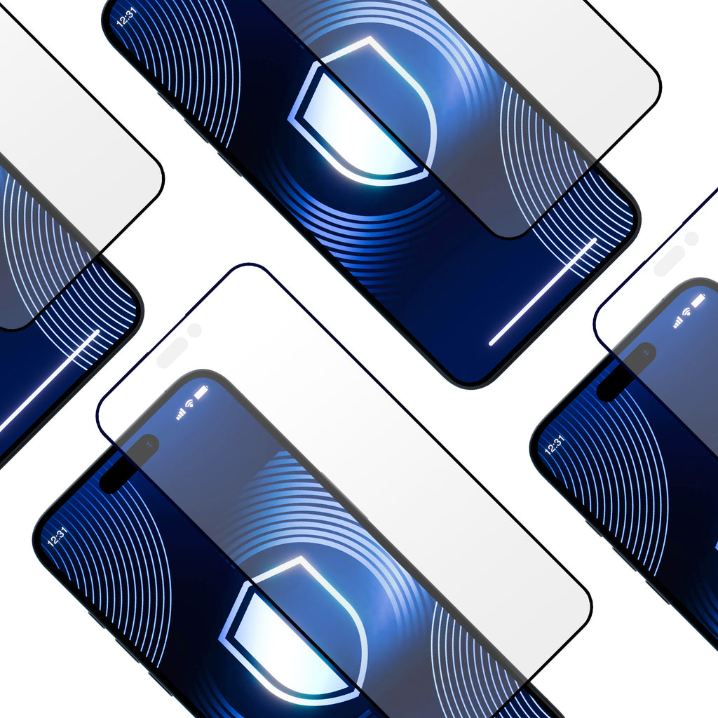 Grūdintas stiklas 3mk HardGlass Matt Max, skirtas iPhone 15 Pro