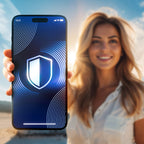 Grūdintas stiklas 3mk HardGlass Matt Max, skirtas iPhone 15 Pro
