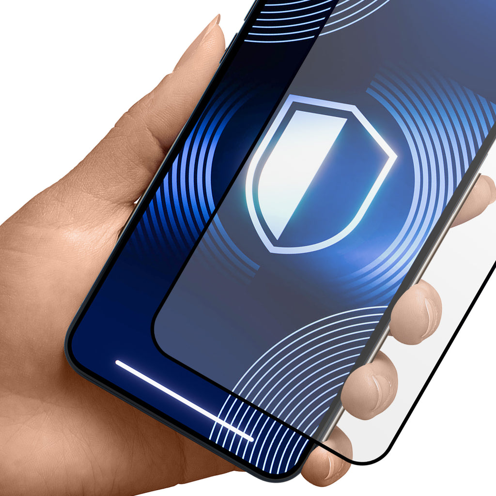 Grūdintas stiklas 3mk HardGlass Matt Max, skirtas iPhone 15 Pro