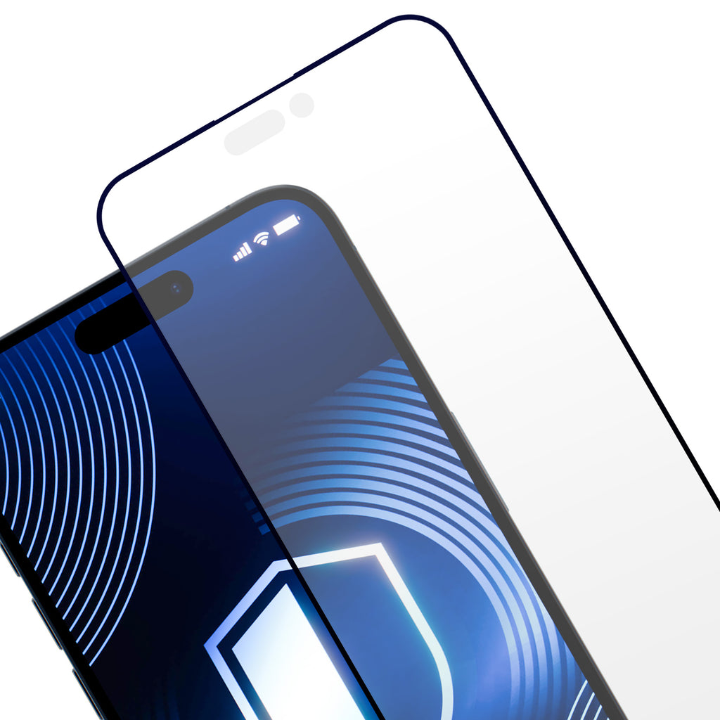 Grūdintas stiklas 3mk HardGlass Matt Max, skirtas iPhone 15 Pro