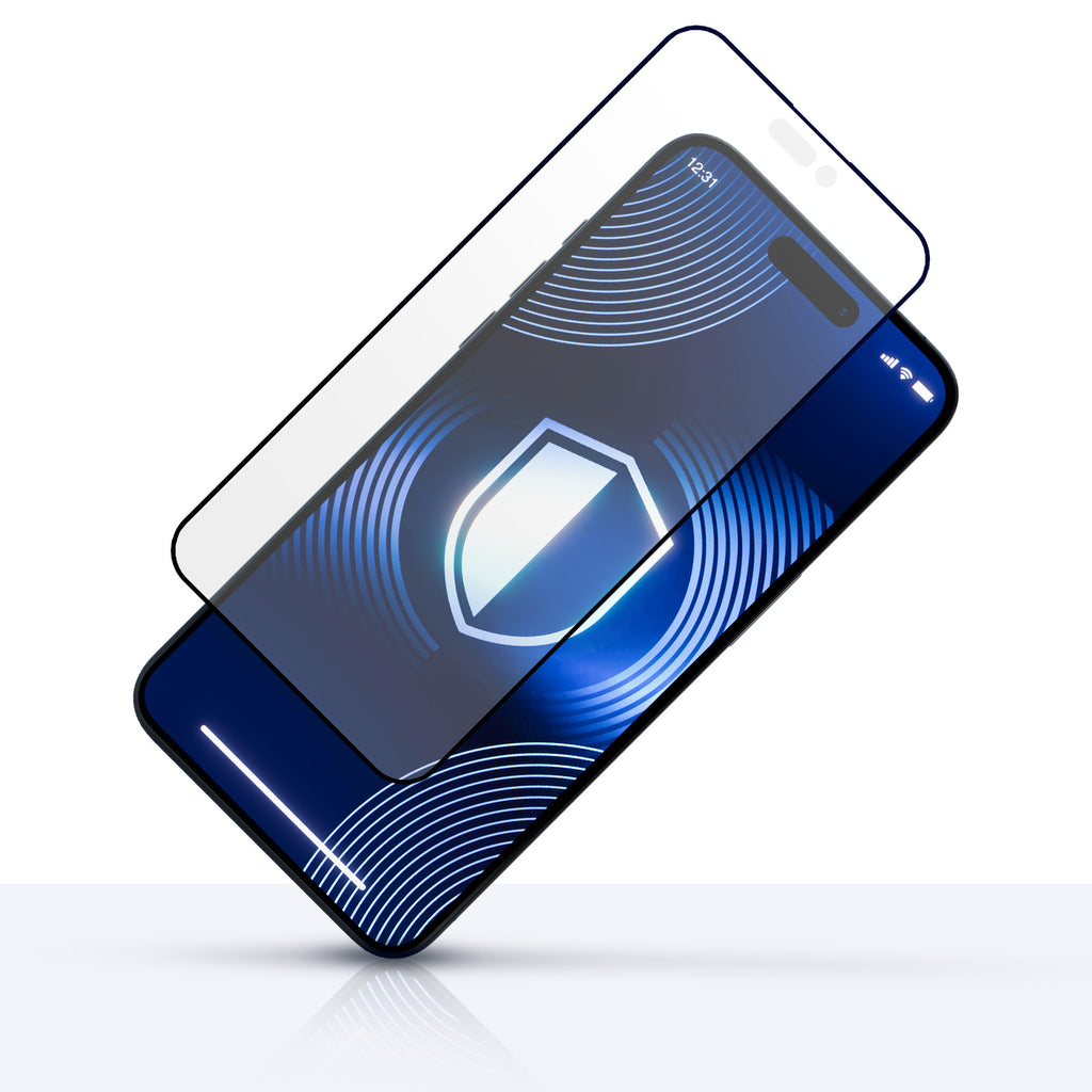Grūdintas stiklas 3mk HardGlass Matt Max, skirtas iPhone 15 Pro