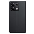 3mk piniginės dėklas su atvartu, skirtas Xiaomi Redmi Note 13 Pro 5G – juodas