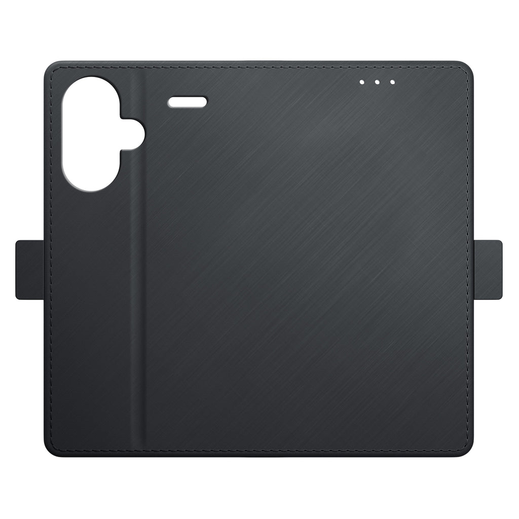 3mk piniginės dėklas su atvartu, skirtas Xiaomi Redmi Note 13 Pro+ – juodas -- Xiaomi Redmi Note 13 Pro+