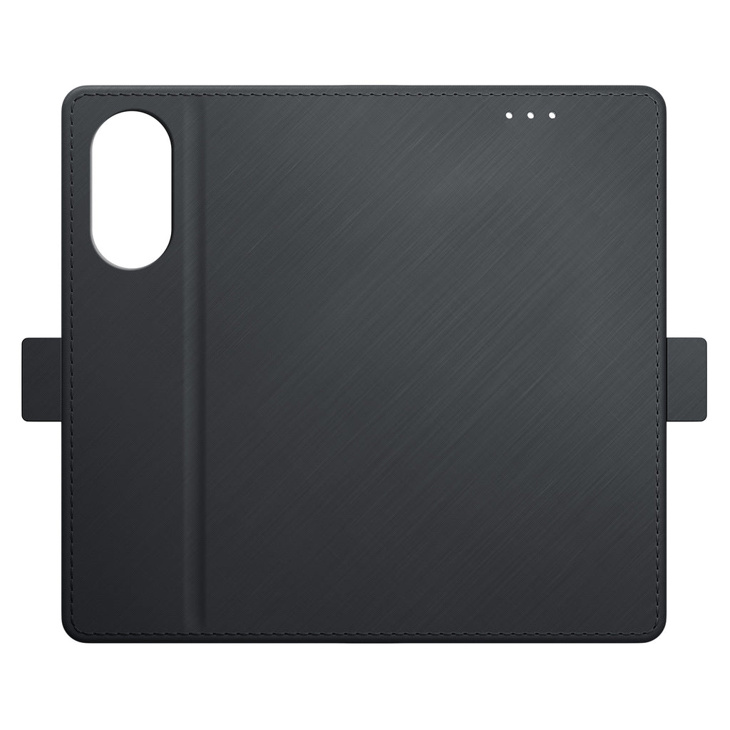 3mk piniginės dėklas, skirtas Oppo A58 4G – juodas -- Oppo A58 4G