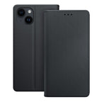 3mk piniginės dėklas su atvartu, skirtas iPhone 13/14 – juodas