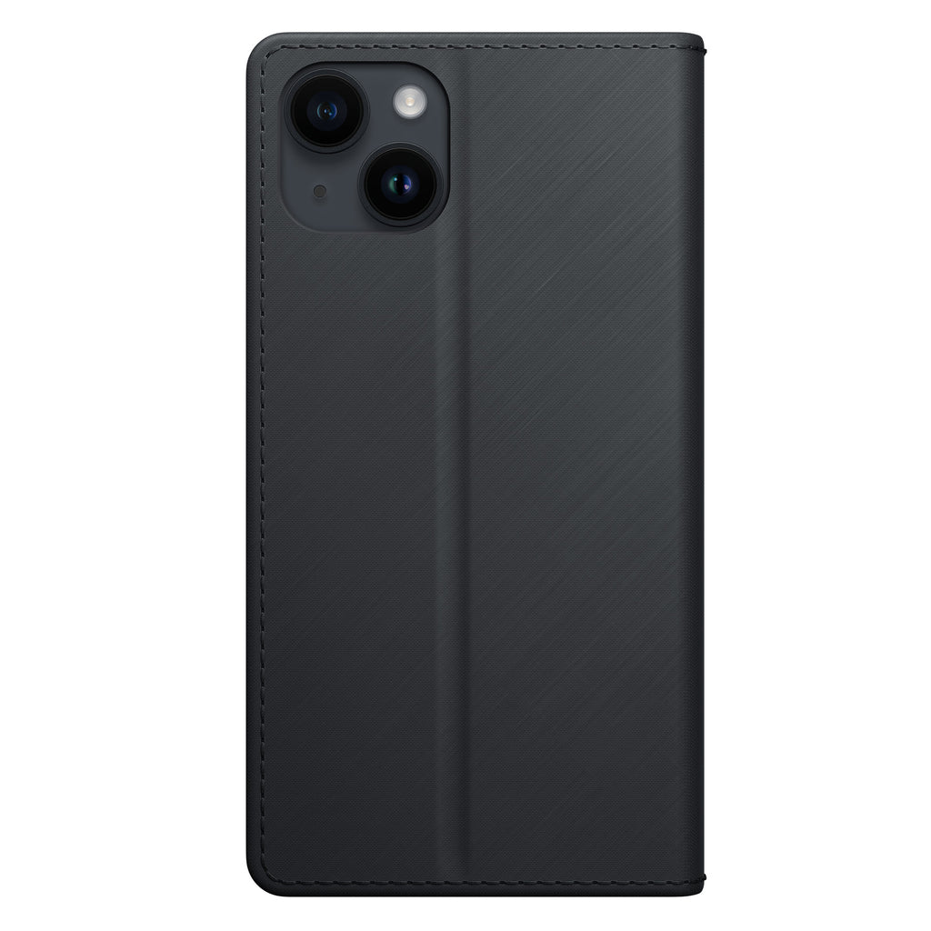 3mk piniginės dėklas su atvartu, skirtas iPhone 13/14 – juodas