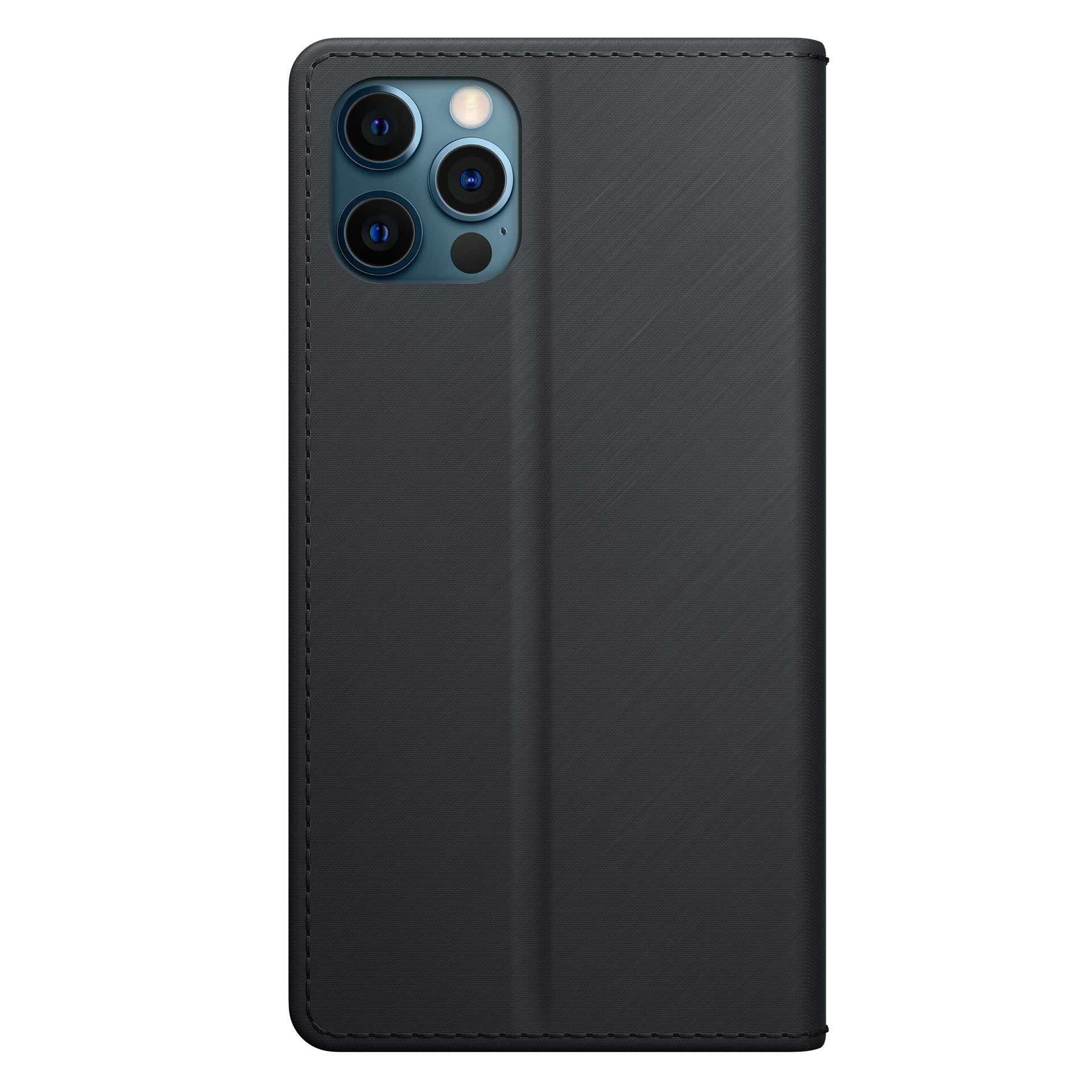 3mk Wallet Case su atvartu skirtas iPhone 12 Pro Max - juodas -- iPhone 12 Pro Max