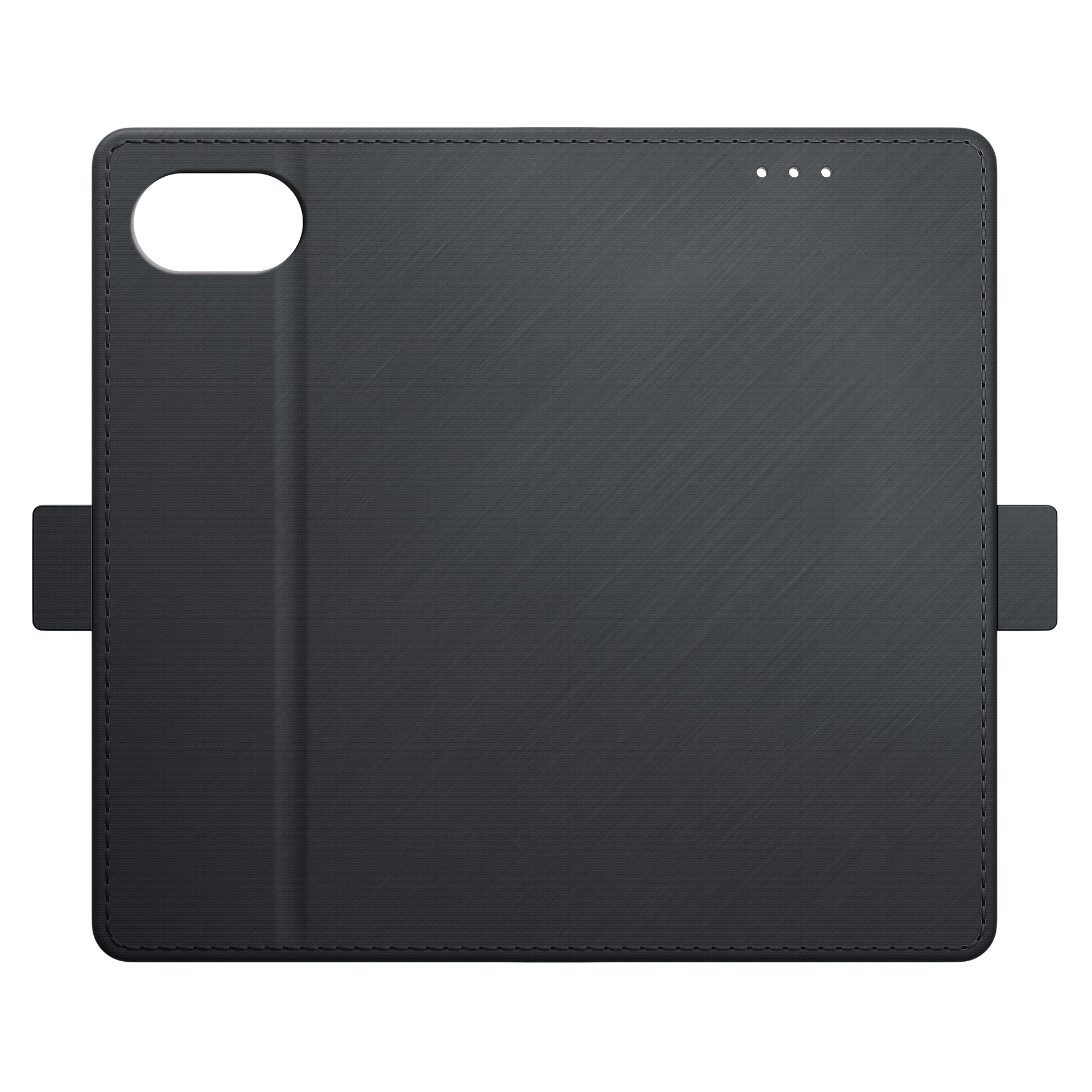 3mk piniginės dėklas, skirtas iPhone 17e / 16e – juodas