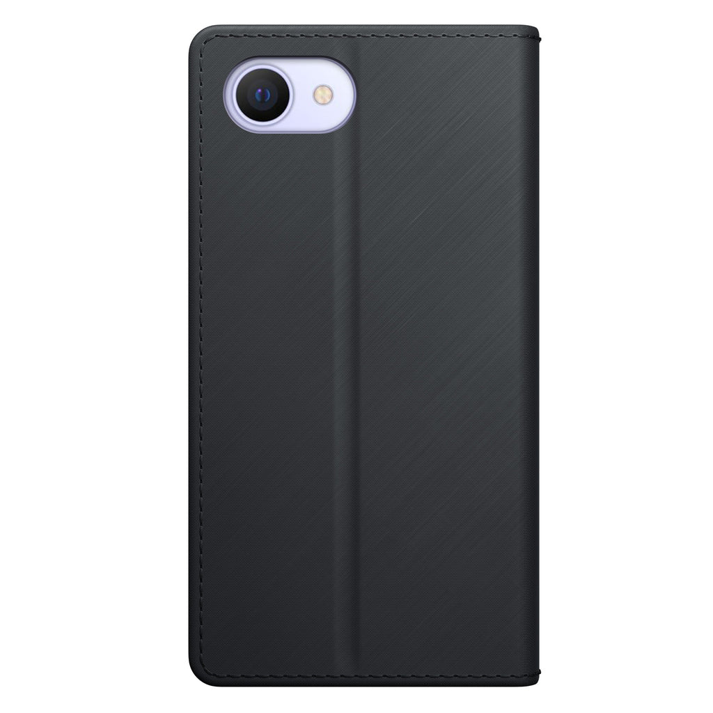 3mk piniginės dėklas, skirtas iPhone 17e / 16e – juodas