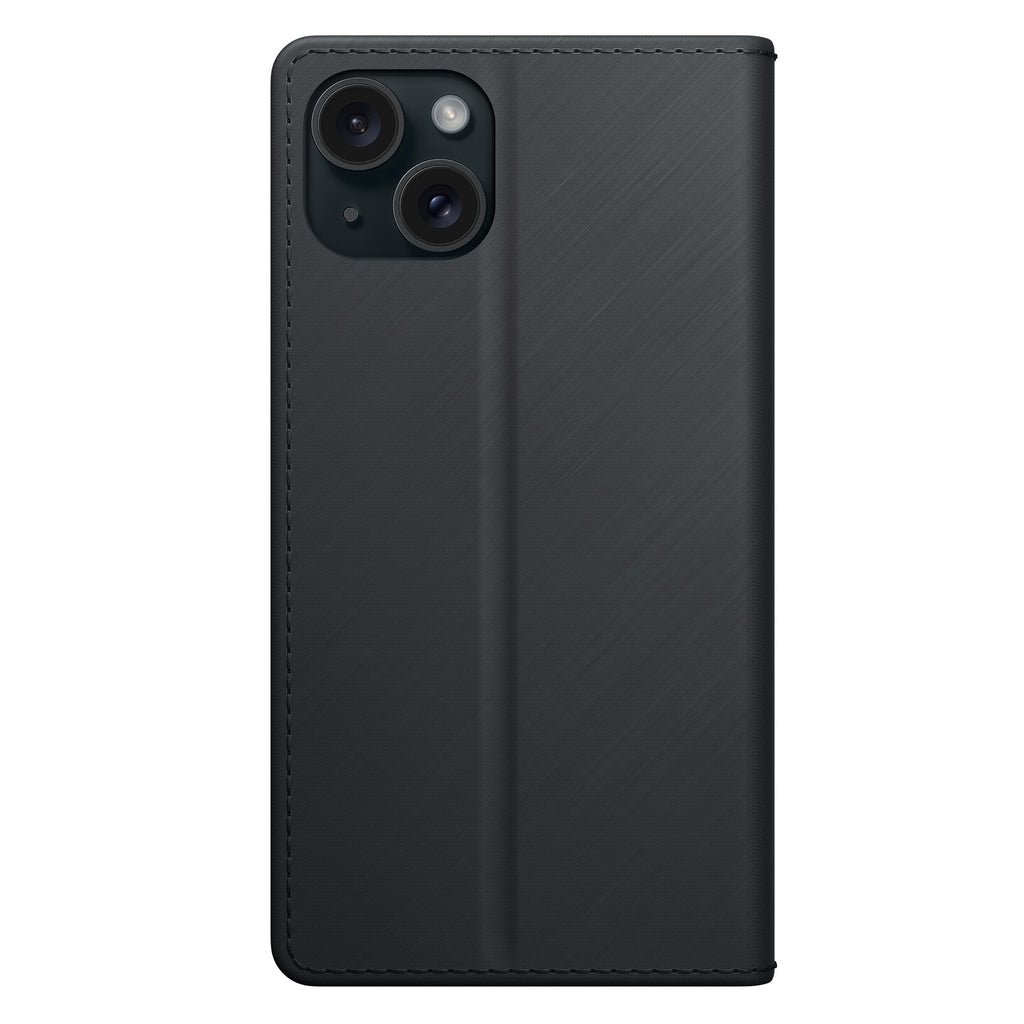 3mk piniginės dėklas, skirtas iPhone 15 – juodas